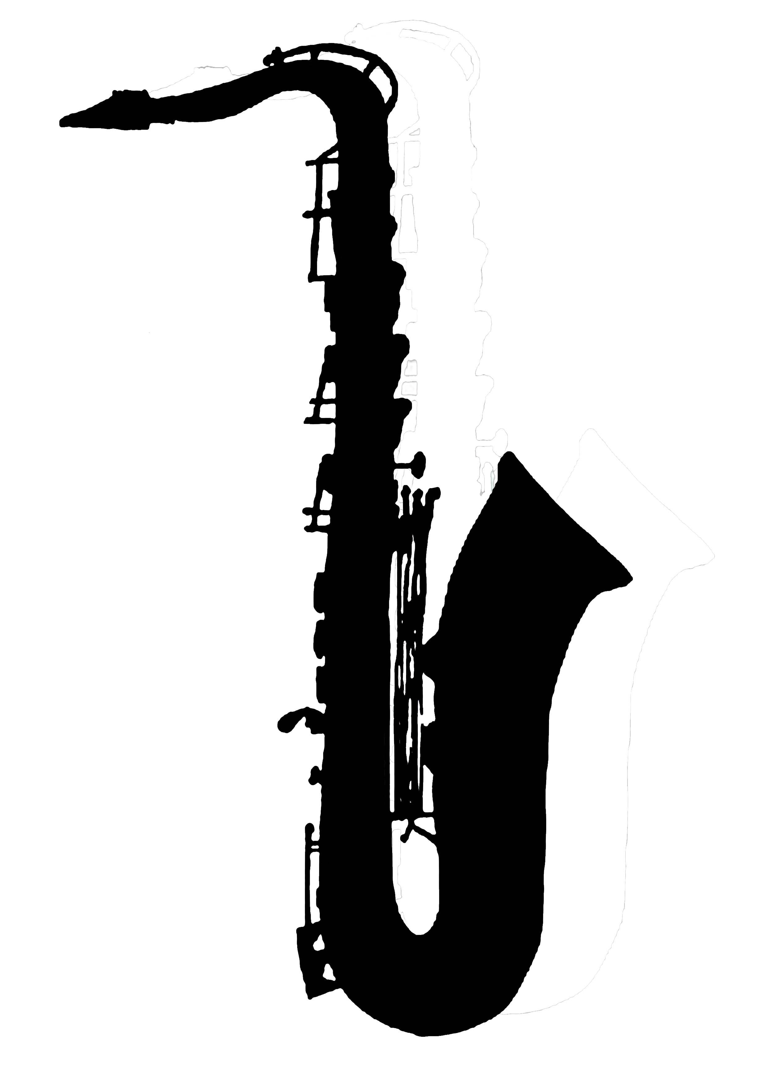 Saxophone jahaziel. Саксофон. Саксофон силуэт. Саксофон вектор. Саксофон черно белый.